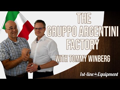 Java Jim in Italy: Gruppo Argentini Espresso Machine Factory with Tommy Winberg!