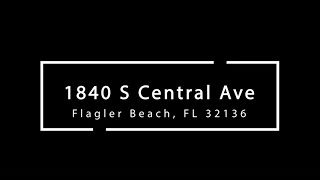 1840 S Central Ave, Flagler Beach, FL 32136