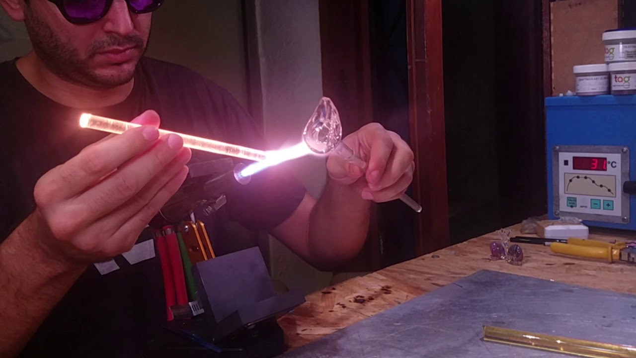 Cygne, en verre  au chalumeau - Univers Fusion