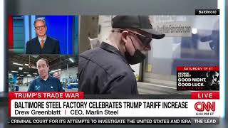 Marlin Steel CEO Talks Tariffs & Manufacturing Boom | CNN Interview with Jake Tapper