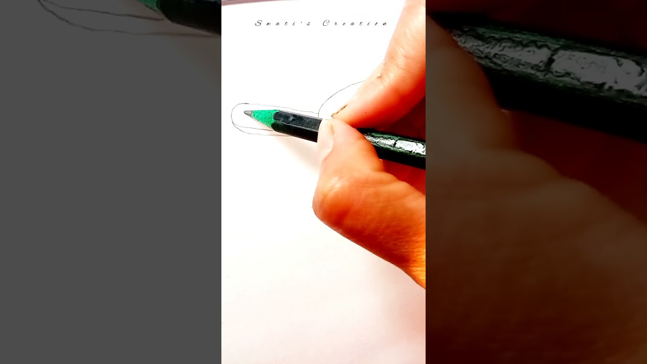 How to draw frying pan || Easy frying pan drawing 