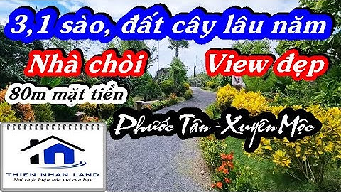 🏠Nhà vườn đẹp như mơ Bà Rịa Vũng Tàu dt 3100m2 có 80m mt | NVT3152