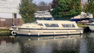 Aquafibre Diamond 35 ‘Raindancer’ for sale at Norfolk Yacht Agency 