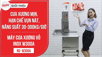 Máy Cưa Xương Vỏ Inox W300A: Cưa Xương Nhanh, Mịn, Năng Suất 300kg/Giờ (NS- W300A) • Điện Máy NEWSUN