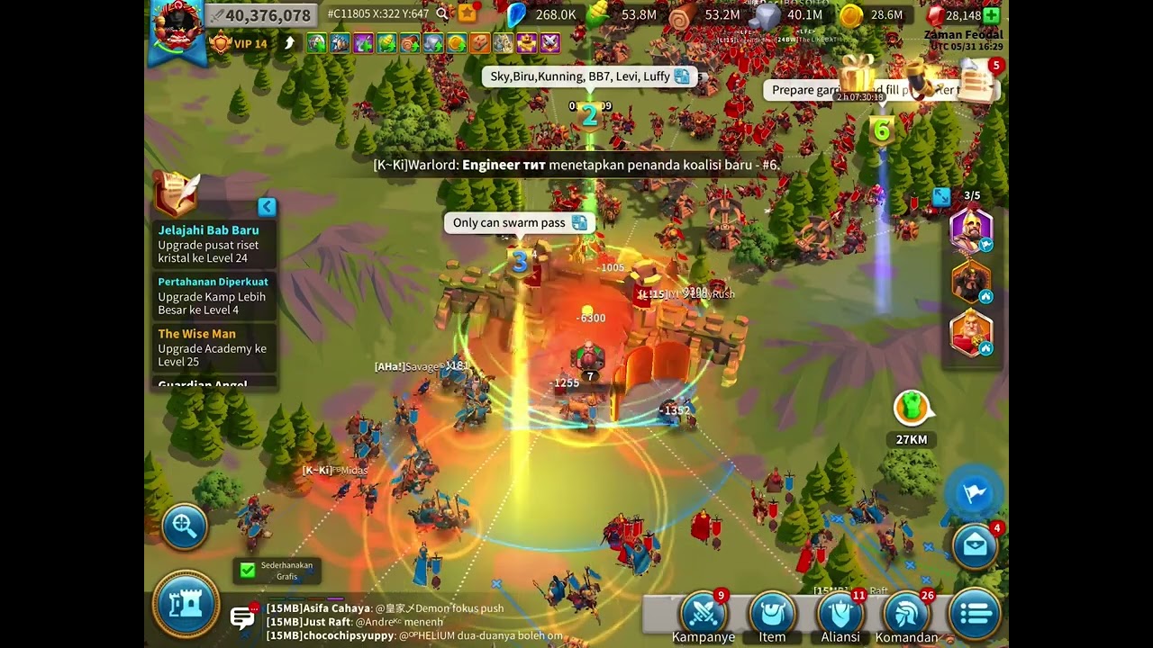 [ROK Indonesia] Zone 7 War Open pass7 #1 