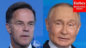 NATO Sec.-Gen. Rutte Announces 