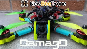 DamageD 5inch & Newbeedrone race freestyle 