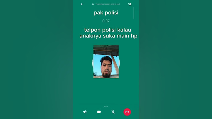 TELPON POLISI ANAK YANG SUKA MAIN HP