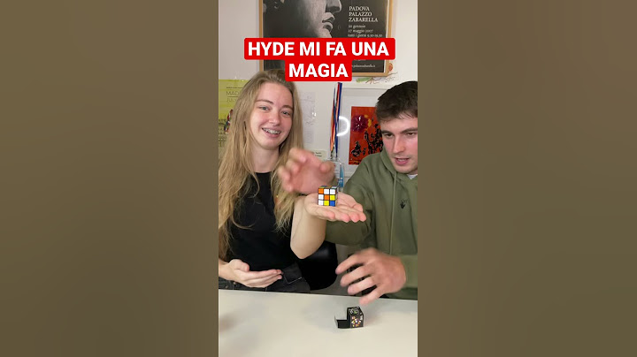 @Hydemagician MI FA UNA MAGIA ASSURDA COL CUBO DI RUBIK!