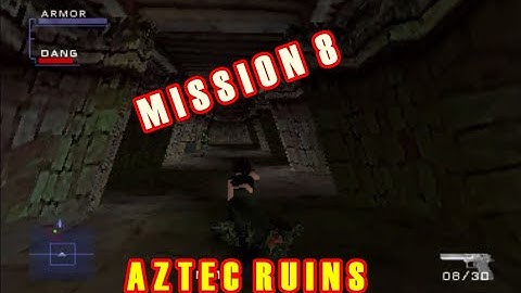 SYPHON FILTER 3 - MISSION 8 (AZTEC RUINS) - PSX -PS1