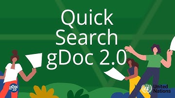 Make a quick search in gDoc 2.0