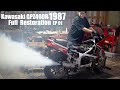 【Kawasaki GPZ400R フルレストア 1】40年前に400ccで一番売れた伝説のバイクの現在..