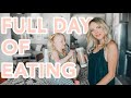 FULL DAY OF EATING + SMOOTHIE RECIPE! / MOM + TODDLER / Caitlyn Neier