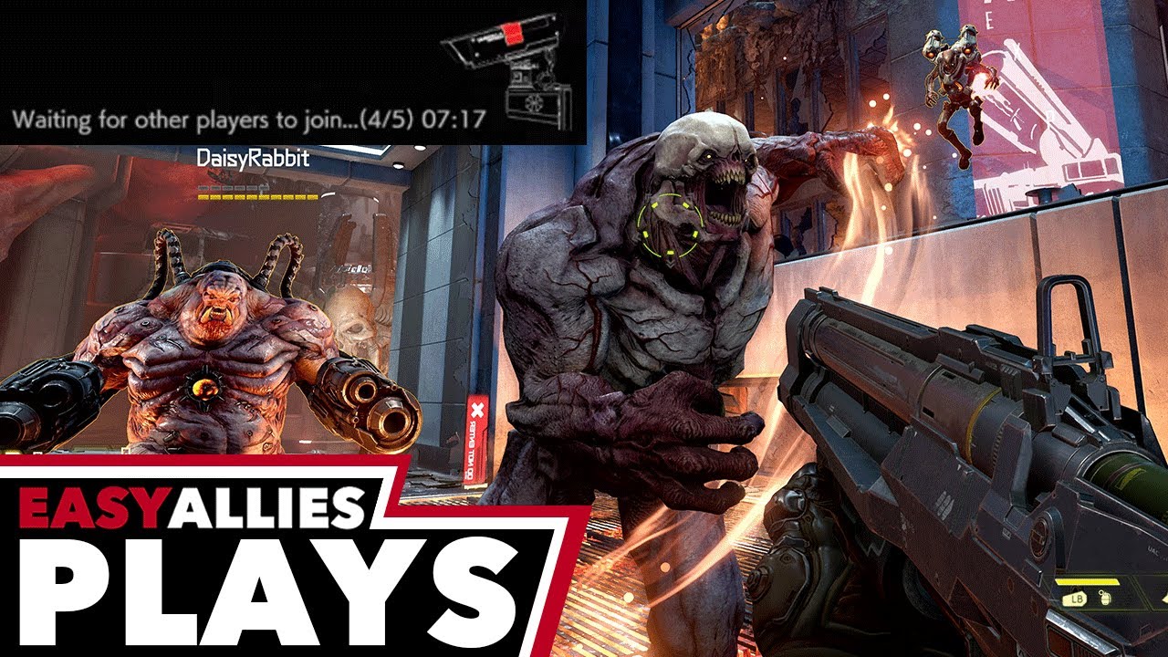 Easy allies plays fatal application error and doom eternal battlemode