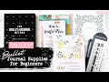 BULLET JOURNAL SUPPLIES FOR BEGINNERS // Gift Ideas for Stationery + Bujo Lovers