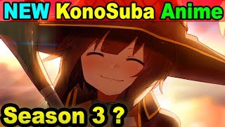 NEW KonoSuba Anime Announced!! KonoSuba Season 3 in 2018?