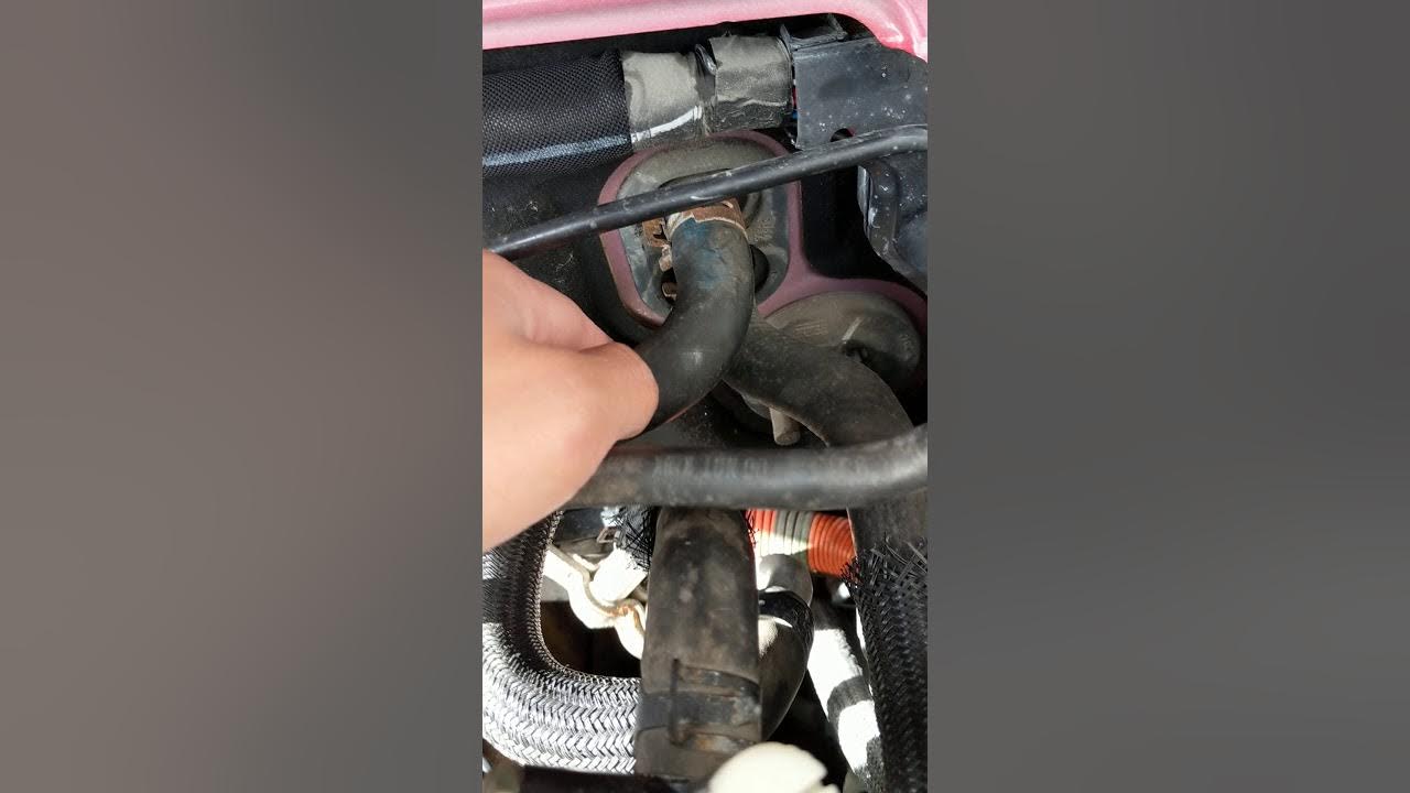 2010 Gen 3 Prius heater core back flush YouTube
