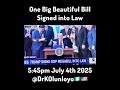 BigBeautifulbill SIGNED Kemitalkstrump