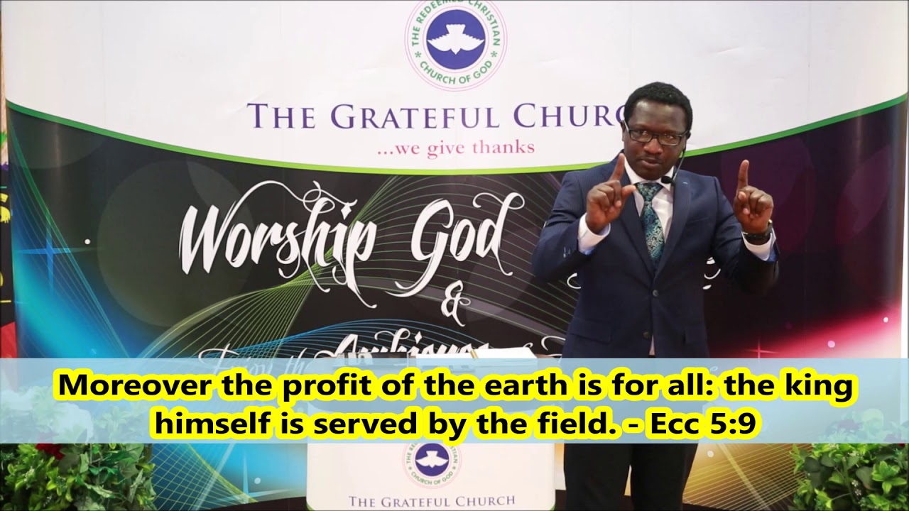 ⁣The Way to Wealth - Olalekan Kaffo | The Grateful Church RCCG