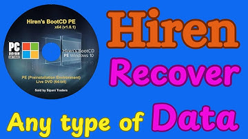 How to Use Hiren Bootable USB For Data Recovery