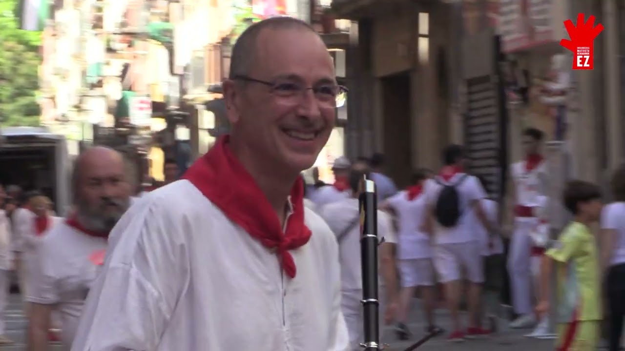 SAN FERMINAK 2024  I Egunsenti txistulari taldea