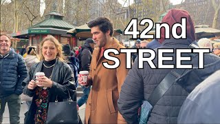 NEW YORK CITY Walking Tour [4K] - 42nd STREET