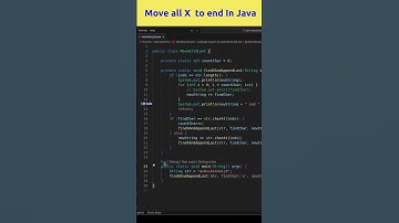 find All x and move to last in string | #shorts #short  #code #program #coding #javascript #python