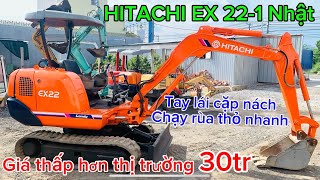 Legendary Japanese used HITACHI EX 22-1 for sale at a very low price in the video