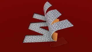 Folding/Unfolding Logo Text Title in Cinema 4D Tutorial (Reloaded)