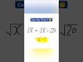 Square Root Equation Made Easy 🚀