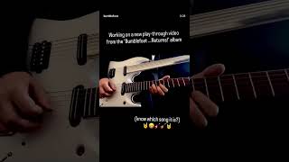 Working on a new play-through video… (know what song it is?) 🤘😁🎸🎸🤘 @Bumblefoot