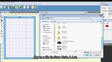 GCC i-Craft - Insert an SD Card and Cut a Creation Out