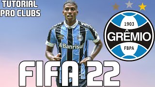 FIFA 22 - TUTORIAL FACE I Jean Pyerre (Grêmio) [Pro Clubs]