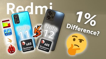 Redmi Note 12 vs Note 11 - Performance Test in Geekbench, 3DMark, AnTuTu, Throttling, Storage CPDT