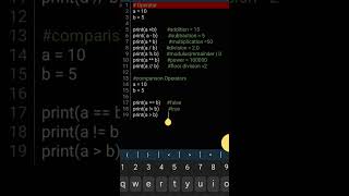 Ep 29 Operator And Type Conversion In Python Easy Code || Neural Growth Lab #youtube #pydroid3 #ai