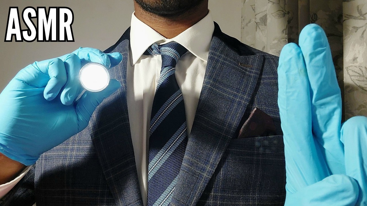 ASMR | Бизнесмен проводит обследование черепных нервов! 🫵 (Медицинская ролевая игра, ASMR для муж...