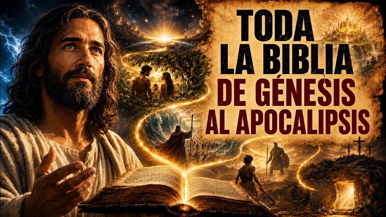 La Historia Completa de la Biblia: De Génesis al Apocalipsis