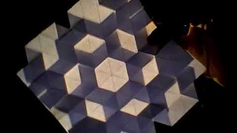 Origami Spread Hexagon Tessellation (designed by Eric Gjerde)