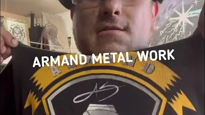 Fitting up hand rail at the shop