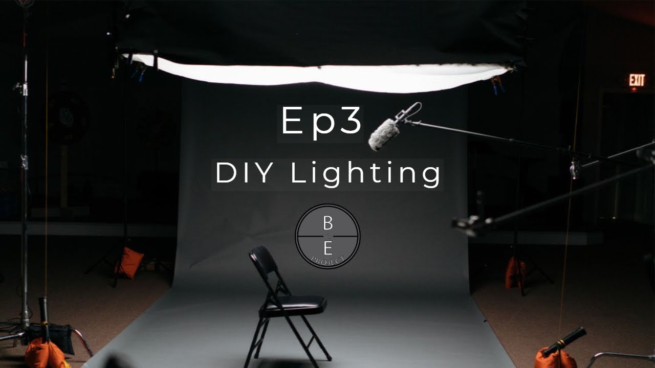 Ep03 // DIY Lighting for a YouTube Setup (2019) // B&E PROJECT PODCAST ...