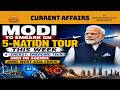 MODI TO EMBARK ON 5-NATION TOUR THIS WEEK  HIGH ON AGENDA AMID WEST ASIA CRISIS | ABHYAS IAS ACADEMY