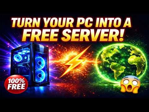 Turn Your PC Into a FREE Web Server & Host Any Website Online! No Hosting Needed