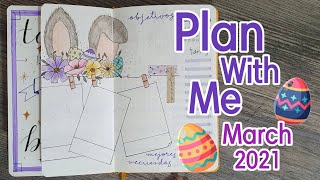 PLAN WITH ME: MARCH 2021| PLANEA CONMIGO: MARZO 2021 #bulletjournal #planwithme #bujocommunity