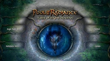 Trying Out Pool of Radiance Ruins of Myth Drannor