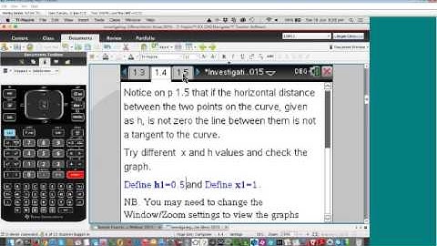 Calculus with TI-Nspire CAS