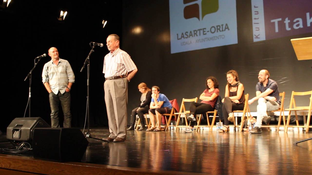 Andoni Egaña eta Patxi Etxeberria