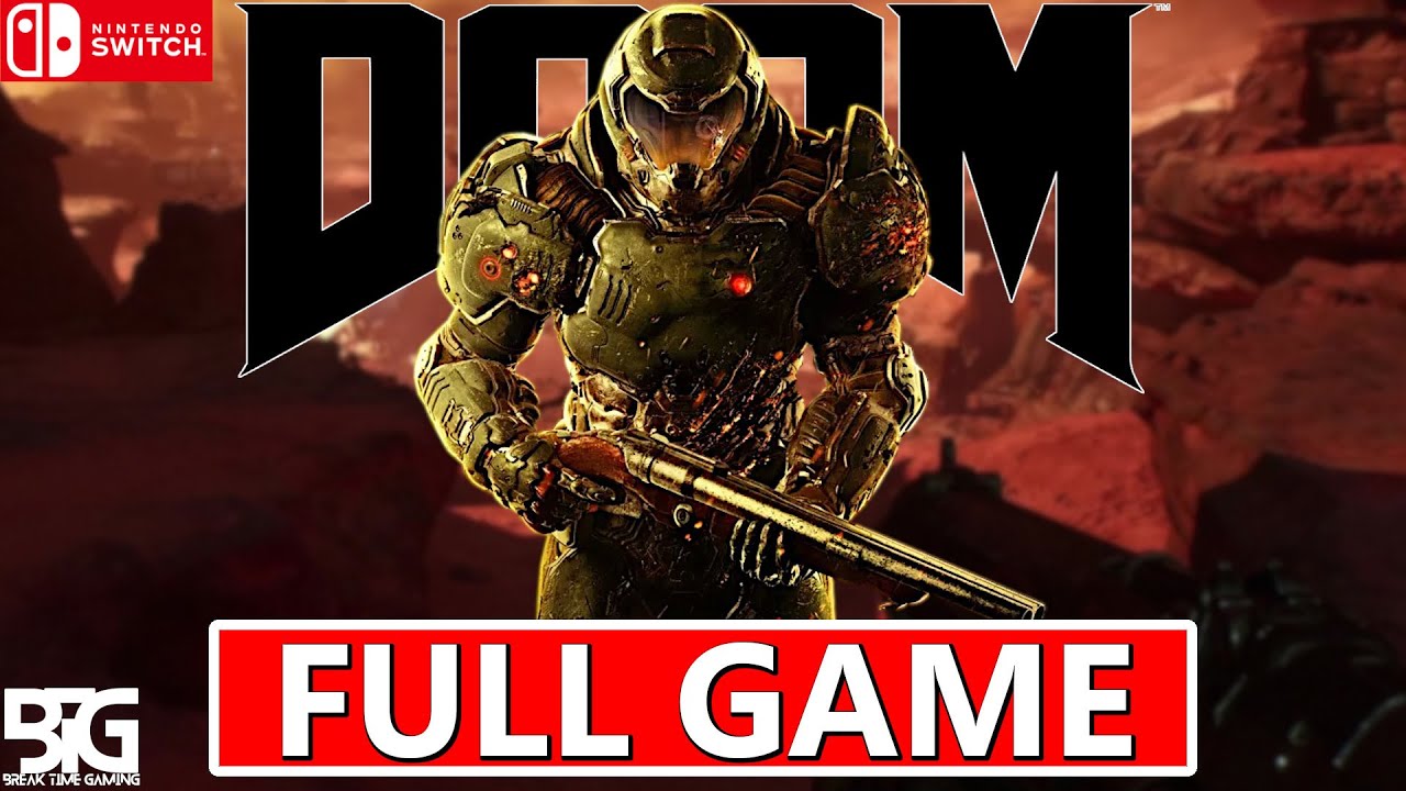 Doom 2016 Full Game Walkthrough (No Commentary, Nintendo Switch