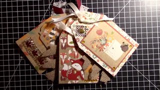 Fall Tag Flip Book Tutorial and Project Share