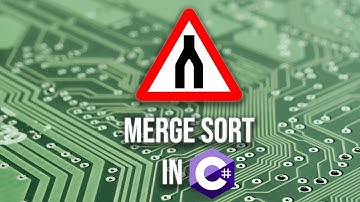 Merge Sort Algorithm in C#