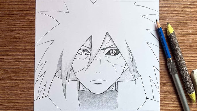 Madara (Naruto) Drawing Tutorial, step by step by spidernielsart on  DeviantArt